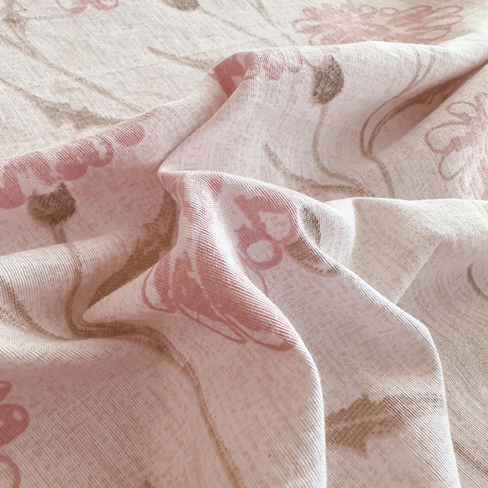 91家纺网 家纺一手货源 找家纺 丝芙妮家居（原乐视家纺） 2025新款全棉纯棉蕾丝花边原麻单件床单单品床单 春意漫漫