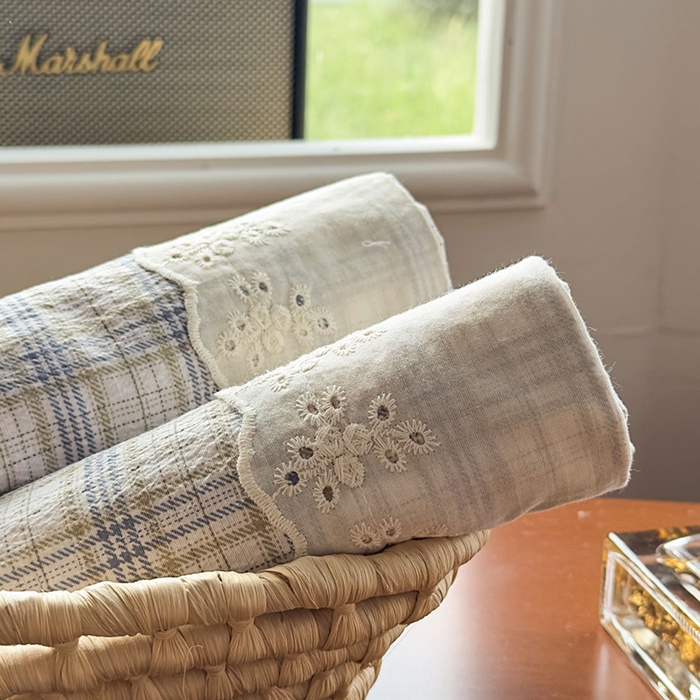 91家纺网 家纺一手货源 找家纺 丝芙妮家居（原乐视家纺） 2025新款全棉纯棉蕾丝花边原麻单件床单单品床单 素律