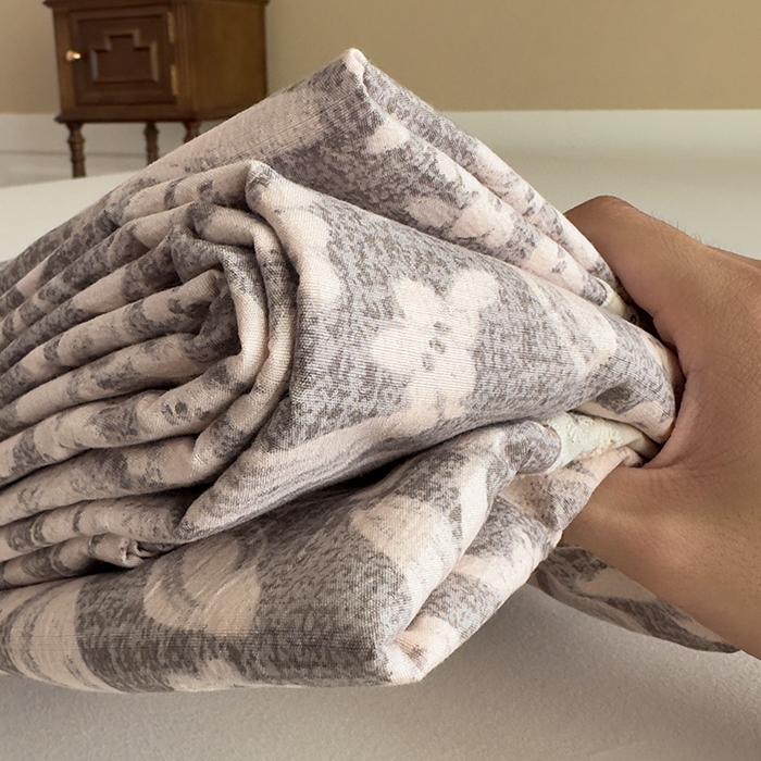 91家纺网 家纺一手货源 找家纺 丝芙妮家居（原乐视家纺） 2025新款全棉纯棉蕾丝花边原麻单件床单单品床单 相思岚