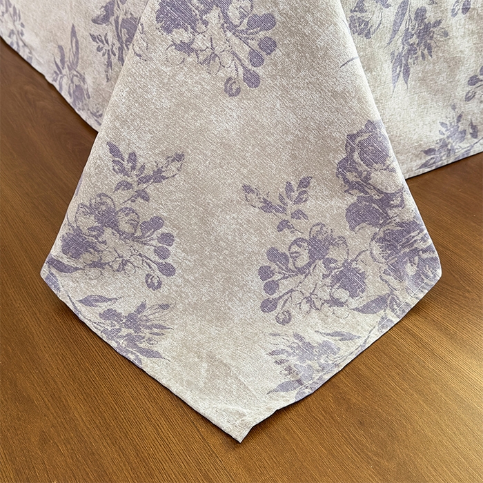 91家纺网 家纺一手货源 找家纺 丝芙妮家居（原乐视家纺） 2025新款全棉纯棉蕾丝花边原麻单件床单单品床单 梦幻花园