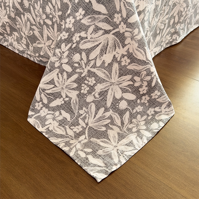 91家纺网 家纺一手货源 找家纺 丝芙妮家居（原乐视家纺） 2025新款全棉纯棉蕾丝花边原麻单件床单单品床单 相思岚