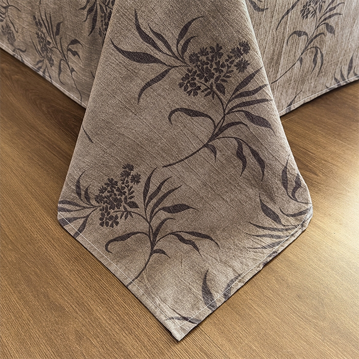 91家纺网 家纺一手货源 找家纺 丝芙妮家居（原乐视家纺） 2025新款全棉纯棉蕾丝花边原麻单件床单单品床单 风野涧