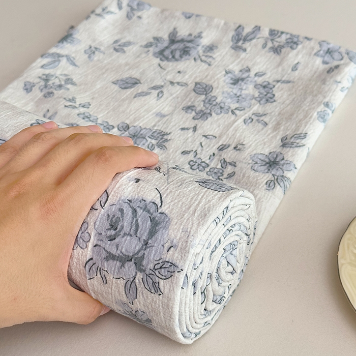 91家纺网 家纺一手货源 找家纺 丝芙妮家居（原乐视家纺） 2025新款全棉纯棉蕾丝花边原麻单件床单单品床单 庄生晓梦