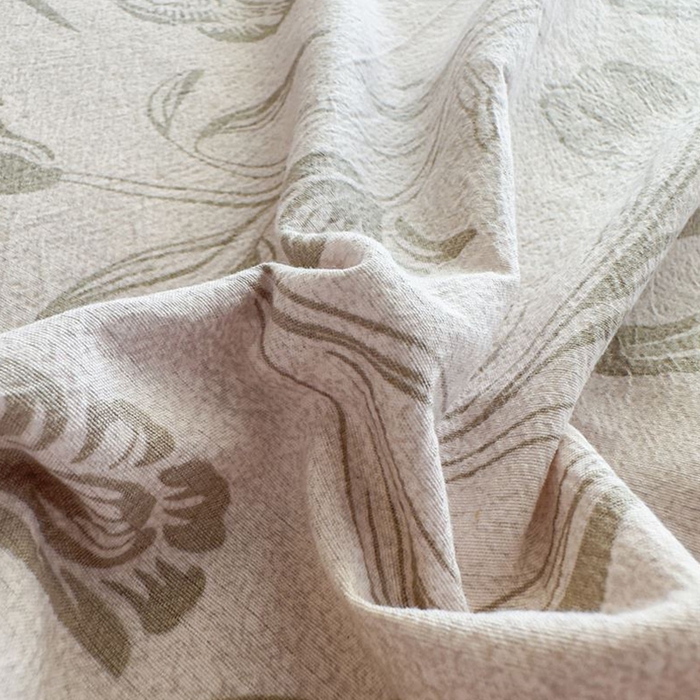 91家纺网 家纺一手货源 找家纺 丝芙妮家居（原乐视家纺） 2025新款全棉纯棉蕾丝花边原麻单件床单单品床单 叶新泽