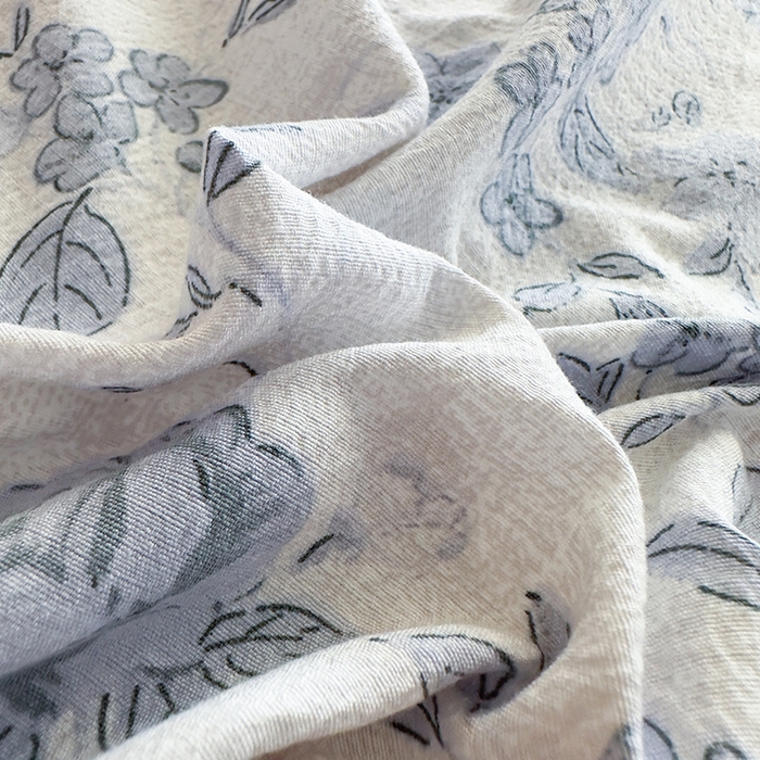 91家纺网 家纺一手货源 找家纺 丝芙妮家居（原乐视家纺） 2025新款全棉纯棉蕾丝花边原麻单件床单单品床单 庄生晓梦