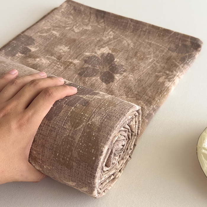 91家纺网 家纺一手货源 找家纺 丝芙妮家居（原乐视家纺） 2025新款全棉纯棉蕾丝花边原麻单件床单单品床单 陌清香