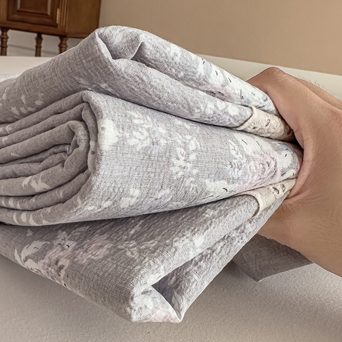 91家纺网 家纺一手货源 找家纺 丝芙妮家居（原乐视家纺） 2025新款全棉纯棉蕾丝花边原麻单件床单单品床单 花屿梦