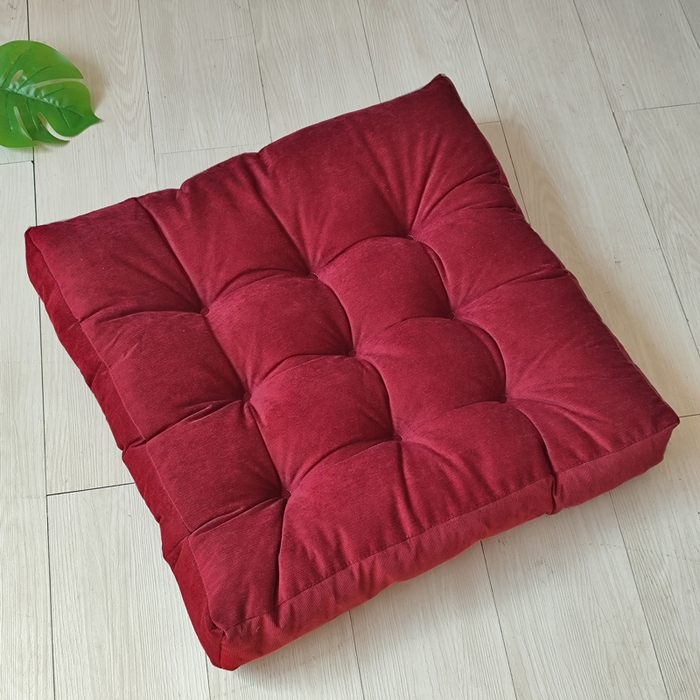 91家纺网 家纺一手货源 找家纺 （总）李帅家居 2025新款大号灯芯绒方坐垫榻榻米椅子垫抱枕沙发靠垫床头靠背