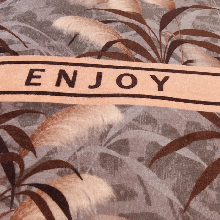 91家纺网 家纺一手货源 找家纺 雨洋2025新款加厚保暖8.5斤牛奶绒金貂婴儿绒四件套 秋意2