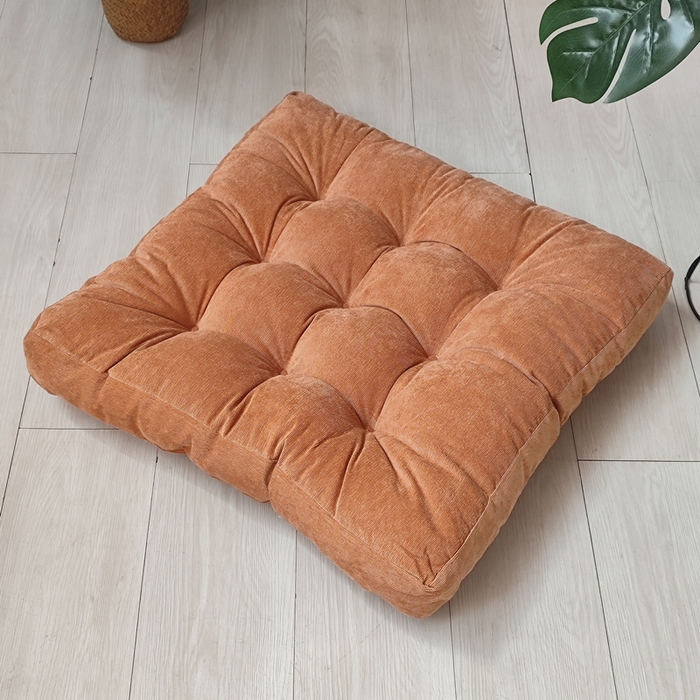 91家纺网 家纺一手货源 找家纺 （总）李帅家居 2025新款大号灯芯绒方坐垫榻榻米椅子垫抱枕沙发靠垫床头靠背