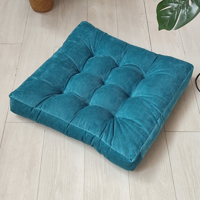 91家纺网 家纺一手货源 找家纺 （总）李帅家居 2025新款大号灯芯绒方坐垫榻榻米椅子垫抱枕沙发靠垫床头靠背