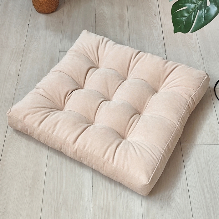 91家纺网 家纺一手货源 找家纺 （总）李帅家居 2025新款大号灯芯绒方坐垫榻榻米椅子垫抱枕沙发靠垫床头靠背