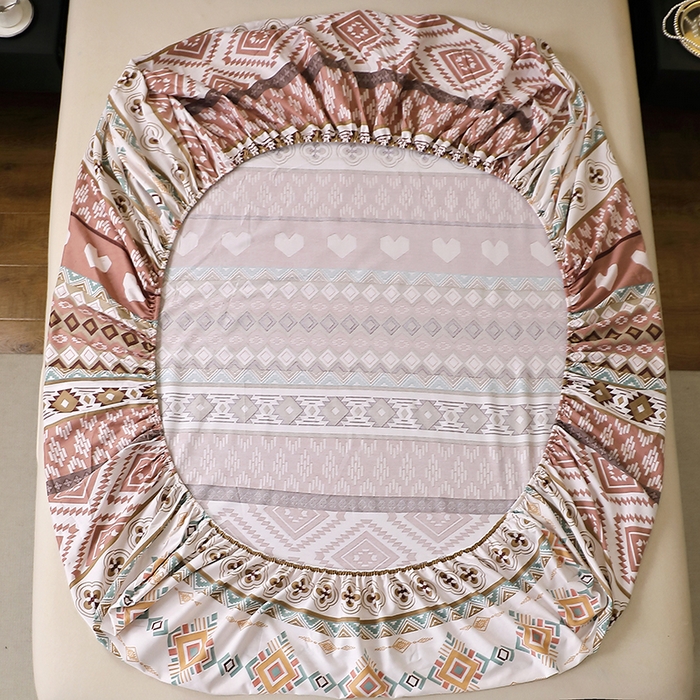 91家纺网 家纺一手货源 找家纺 贝兰仙奴 2025新款亲肤舒适全棉磨毛多规格系列单床笠 慕恋