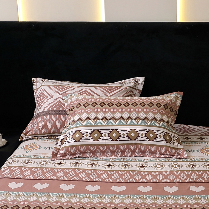 贝兰仙奴 2025新款亲肤舒适全棉磨毛多规格系列单枕套 慕恋