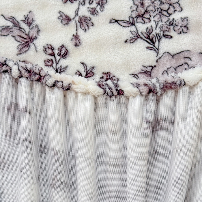 91家纺网 家纺一手货源 找家纺 小叮当家纺仓储工厂店 2025新款兔兔绒牛奶绒印花单床笠 床笠单件 床笠-蝶梦花