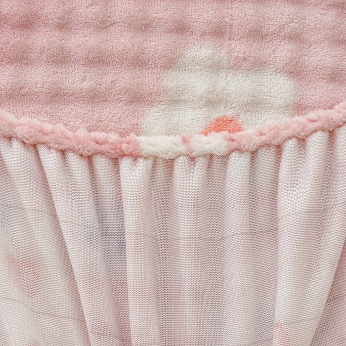 91家纺网 家纺一手货源 找家纺 小叮当家纺仓储工厂店 2025新款兔兔绒牛奶绒印花单床笠 床笠单件 床笠-花朵粉