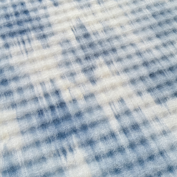 91家纺网 家纺一手货源 找家纺 小叮当家纺仓储工厂店 2025新款兔兔绒牛奶绒印花单床笠 床笠单件 床笠油画-蓝