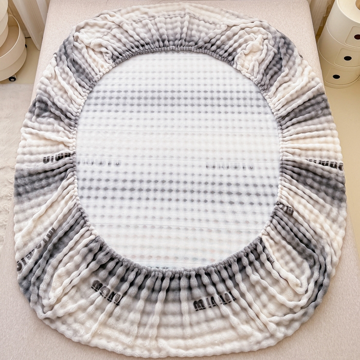 91家纺网 家纺一手货源 找家纺 小叮当家纺仓储工厂店 2025新款兔兔绒牛奶绒印花单床笠 床笠单件 床笠-时尚灰