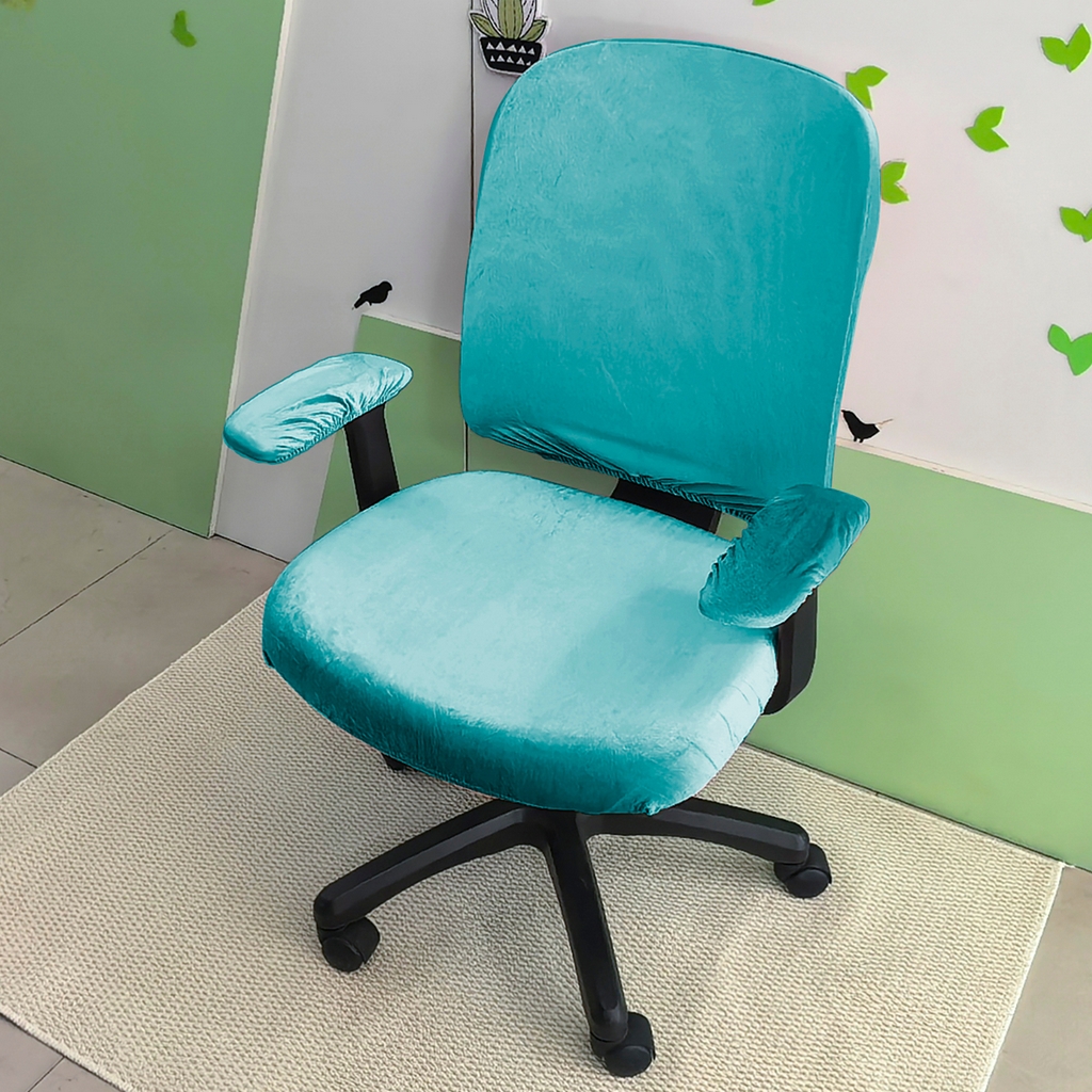 91家纺网 家纺一手货源 找家纺 （总）壹零特色家纺 2025新款银狐绒分体椅套