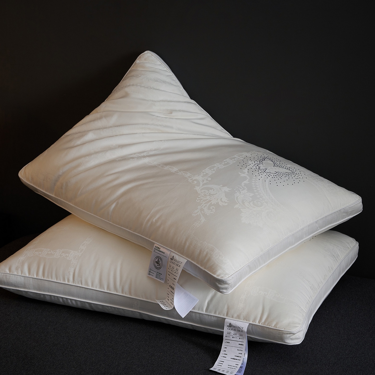 91家纺网 家纺一手货源 找家纺 （总）乐可 2025新款蚕咝亲肤枕