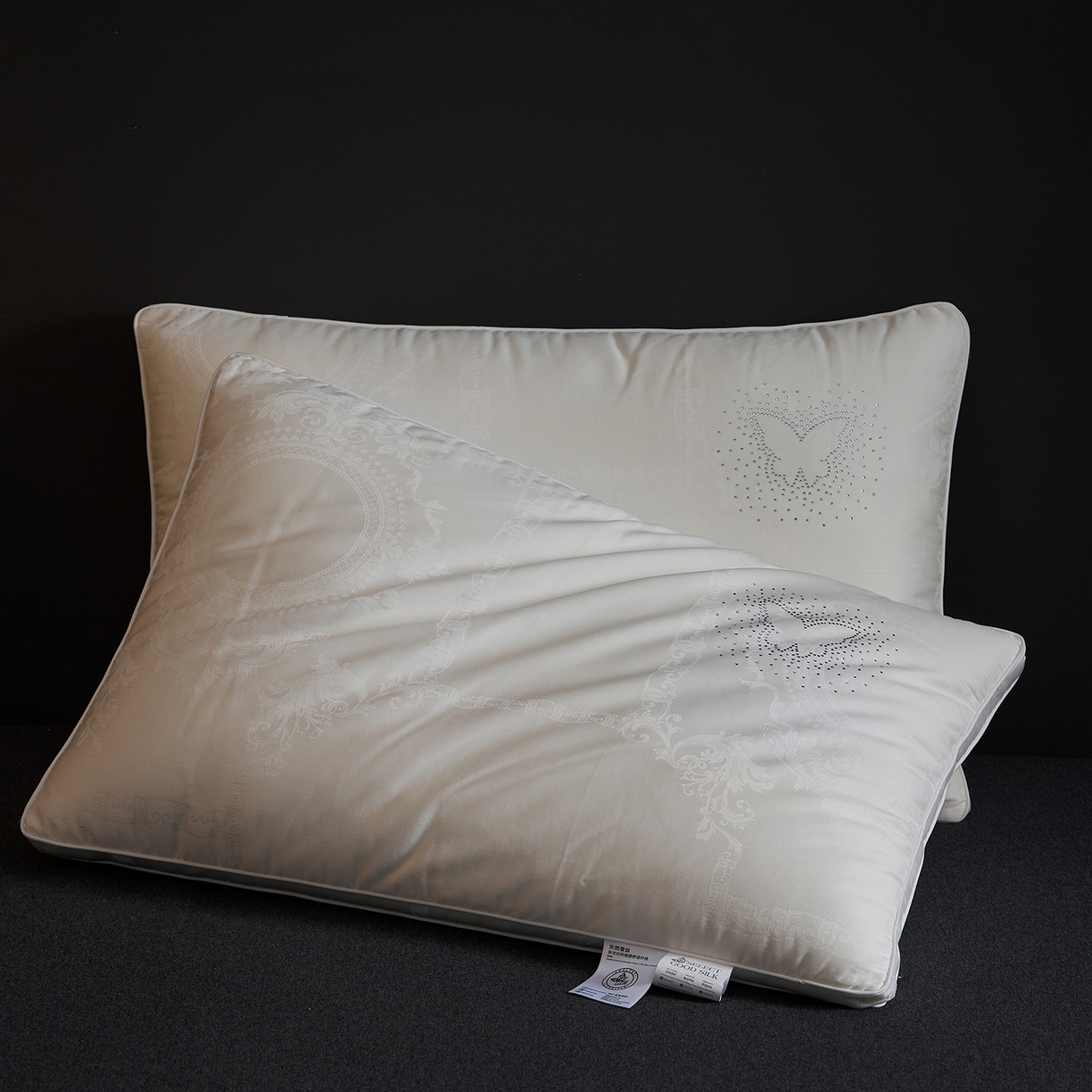 91家纺网 家纺一手货源 找家纺 （总）乐可 2025新款蚕咝亲肤枕