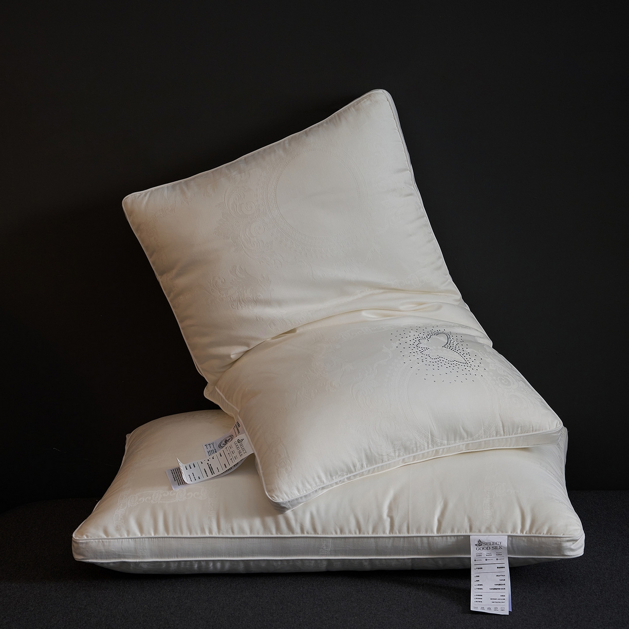 91家纺网 家纺一手货源 找家纺 （总）乐可 2025新款蚕咝亲肤枕