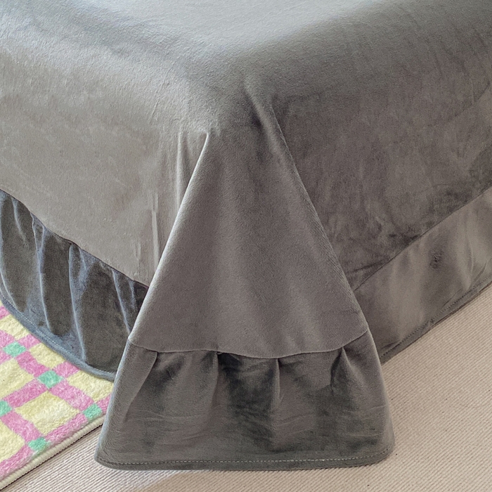 91家纺网 家纺一手货源 找家纺 斯卡诺家纺 2025新款双面牛奶绒跑量款四件套 蝶舞