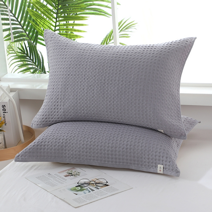 91家纺网 家纺一手货源 找家纺 （总）娇兰毛巾 2025新款7A抗菌全棉A类华夫格纱布枕巾