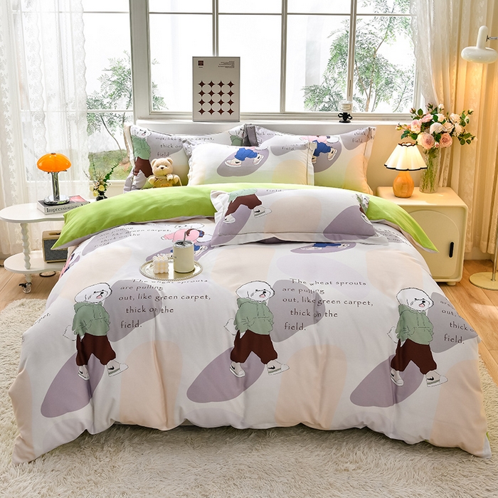 91家纺网 家纺一手货源 找家纺 （总）董成龙 2025新直播爆款加厚全棉活性磨毛四件套纯棉三件套