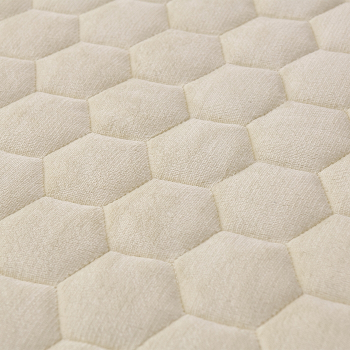 91家纺网 家纺一手货源 找家纺 优家居 2025新款纯色韩版花边牛奶绒夹棉床裙床罩加厚外贸直播 盛世-米白