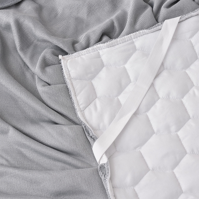 91家纺网 家纺一手货源 找家纺 优家居 2025新款纯色韩版花边牛奶绒夹棉床裙床罩加厚外贸直播 盛世-银灰