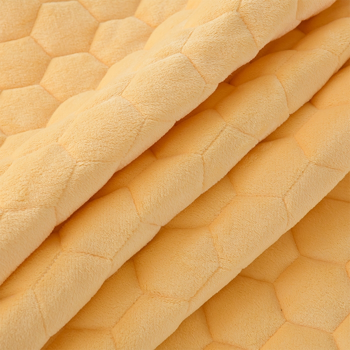 91家纺网 家纺一手货源 找家纺 优家居 2025新款纯色韩版花边牛奶绒夹棉床裙床罩加厚外贸直播 盛世-杏黄