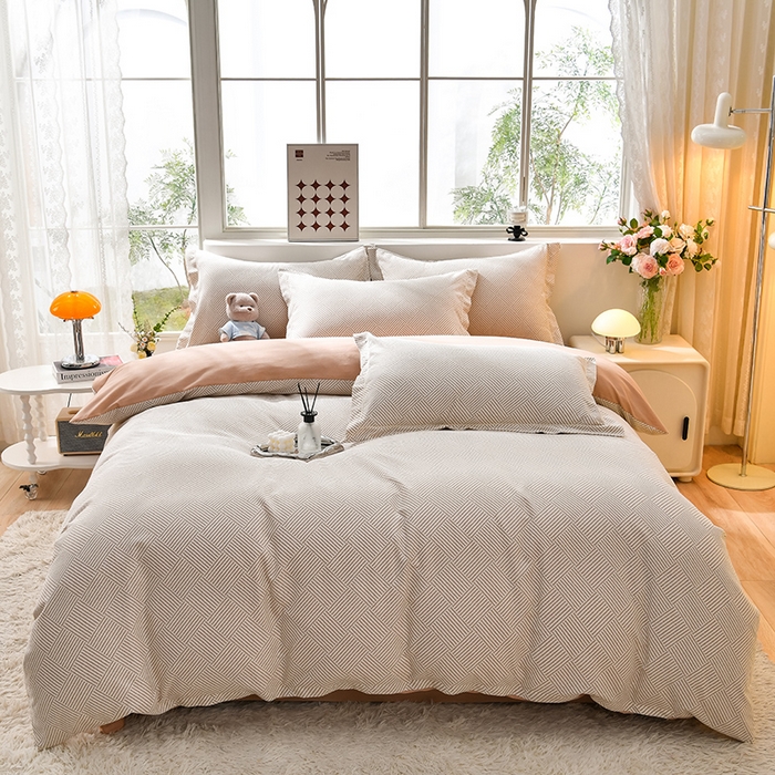 91家纺网 家纺一手货源 找家纺 （总）董成龙 2025新直播爆款加厚全棉活性磨毛四件套纯棉三件套