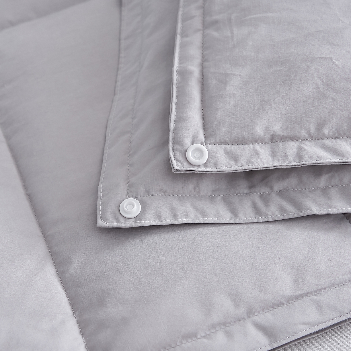 91家纺网 家纺一手货源 找家纺 乐可 2025新款便携多功能鹅绒毯 多功能鹅绒毯-灰