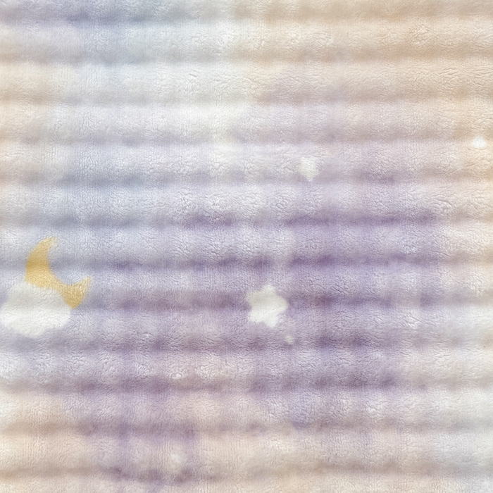 91家纺网 家纺一手货源 找家纺 小叮当家纺仓储工厂店 2025新款印花兔兔绒牛奶绒大泡泡单被套 被套单件 大泡泡-星空