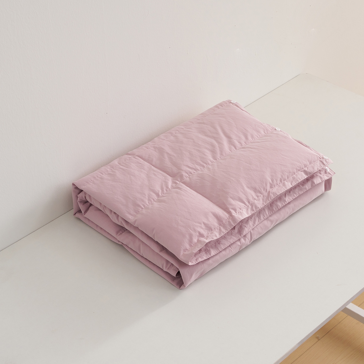 91家纺网 家纺一手货源 找家纺 乐可 2025新款便携多功能鹅绒毯 多功能鹅绒毯-粉