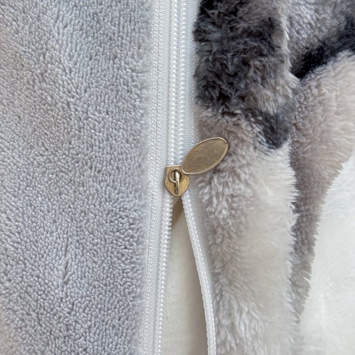 91家纺网 家纺一手货源 找家纺 小叮当家纺仓储工厂店 2025新款印花兔兔绒牛奶绒大泡泡单被套 被套单件 大泡泡-蝶影