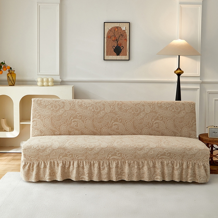 （总）逐日沙发套 2025新款提花裙摆沙发床套