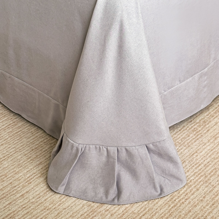 91家纺网 家纺一手货源 找家纺 棠颂家纺 2025新款A类锦棉缎陶瓷磨毛数码印花四件套（礼盒款） 惊鸿