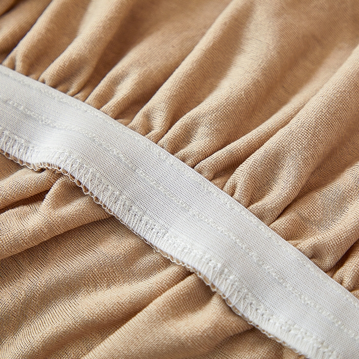 91家纺网 家纺一手货源 找家纺 逐日沙发套 2025新款提花裙摆沙发床套 裙摆沙发床套 古罗-卡其