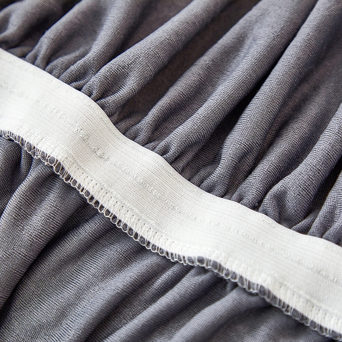 91家纺网 家纺一手货源 找家纺 逐日沙发套 2025新款提花裙摆沙发床套 裙摆沙发床套 古罗-深灰