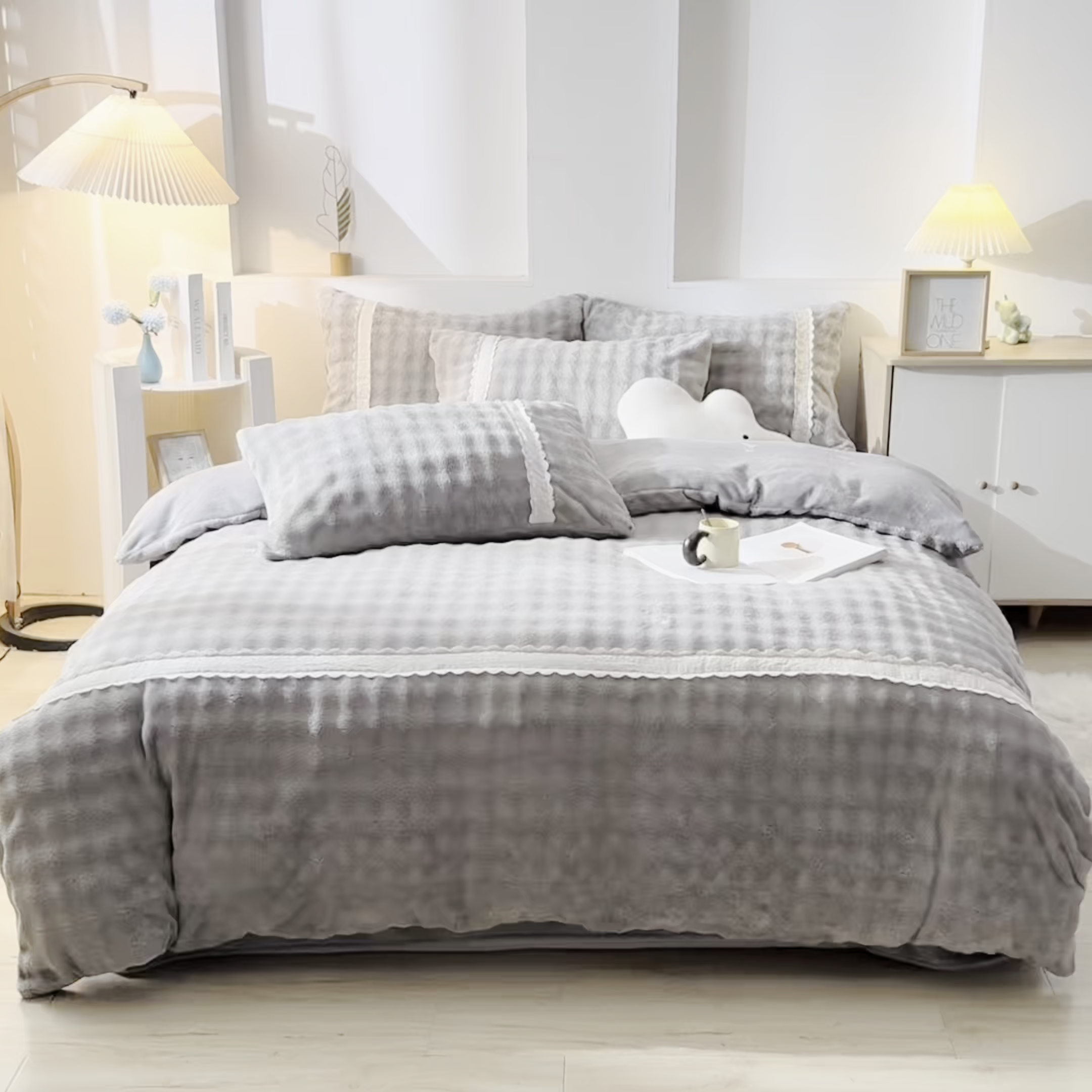 91家纺网 家纺一手货源 找家纺 （总）米瑞娜 2025新款泡泡绒四件套