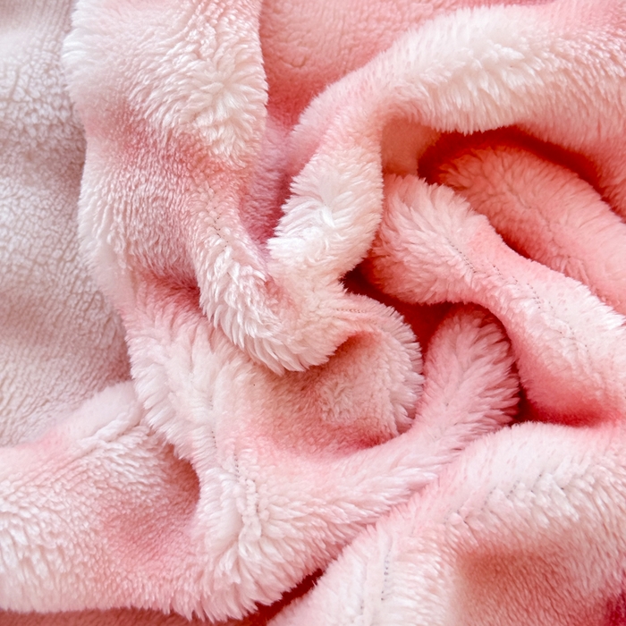 91家纺网 家纺一手货源 找家纺 小叮当家纺仓储工厂店 2025新款印花兔兔绒牛奶绒大泡泡四件套 大泡泡-爱心粉