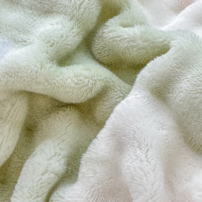 91家纺网 家纺一手货源 找家纺 小叮当家纺仓储工厂店 2025新款印花兔兔绒牛奶绒大泡泡四件套 大泡泡-花朵绿