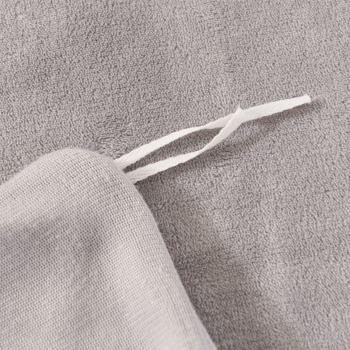 91家纺网 家纺一手货源 找家纺 米瑞娜 2025新款泡泡绒四件套 泡泡-绿灰