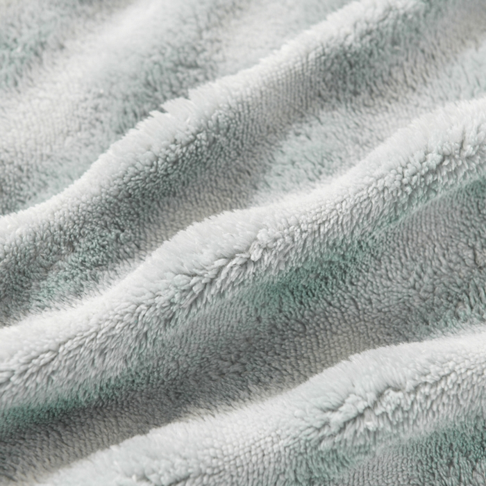 91家纺网 家纺一手货源 找家纺 米瑞娜 2025新款泡泡绒四件套 泡泡-绿灰