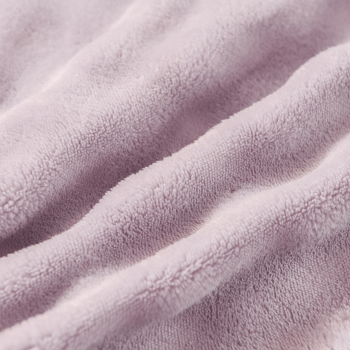 91家纺网 家纺一手货源 找家纺 米瑞娜 2025新款泡泡绒四件套 泡泡-香芋紫