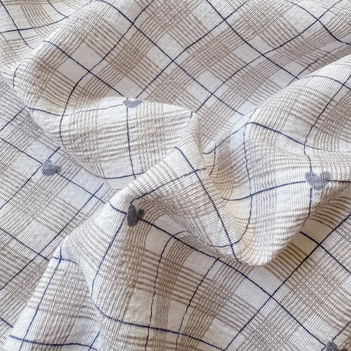 91家纺网 家纺一手货源 找家纺 麋兔 2025新款双层纱毛巾绣花边四件套 苹果免