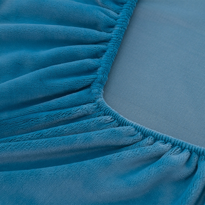 91家纺网 家纺一手货源 找家纺 （总）优家居 2025新款纯色韩版牛奶绒花边床裙床笠四件套单件被套直播爆款