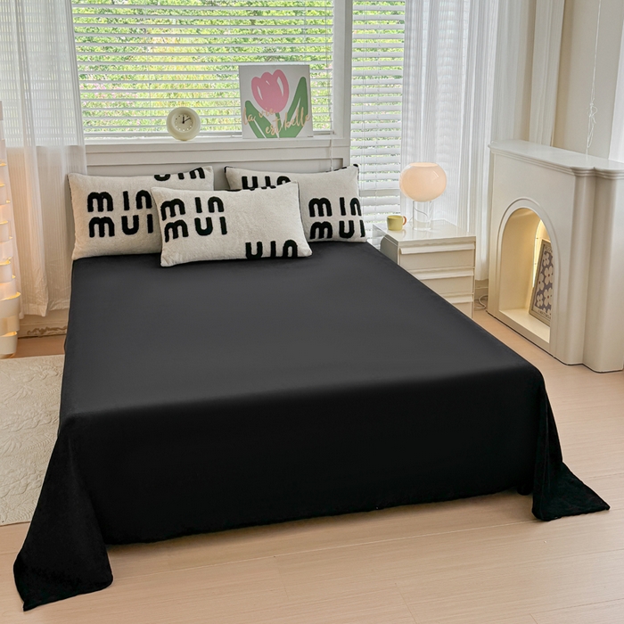 91家纺网 家纺一手货源 找家纺 小叮当家纺仓储工厂店 2025新款舒棉绒提花绣花四件套 舒棉绒提花-迷你米白